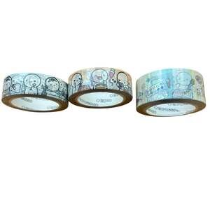 NEW TCMC The Coffee Monsterz Co BUNDLE of THREE Washi Rolls
